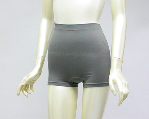 無縫全竹炭中四角內褲